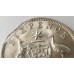 AUSTRALIA 1963 . SIXPENCE . ERROR . CLIPPED BITTEN EDGE
